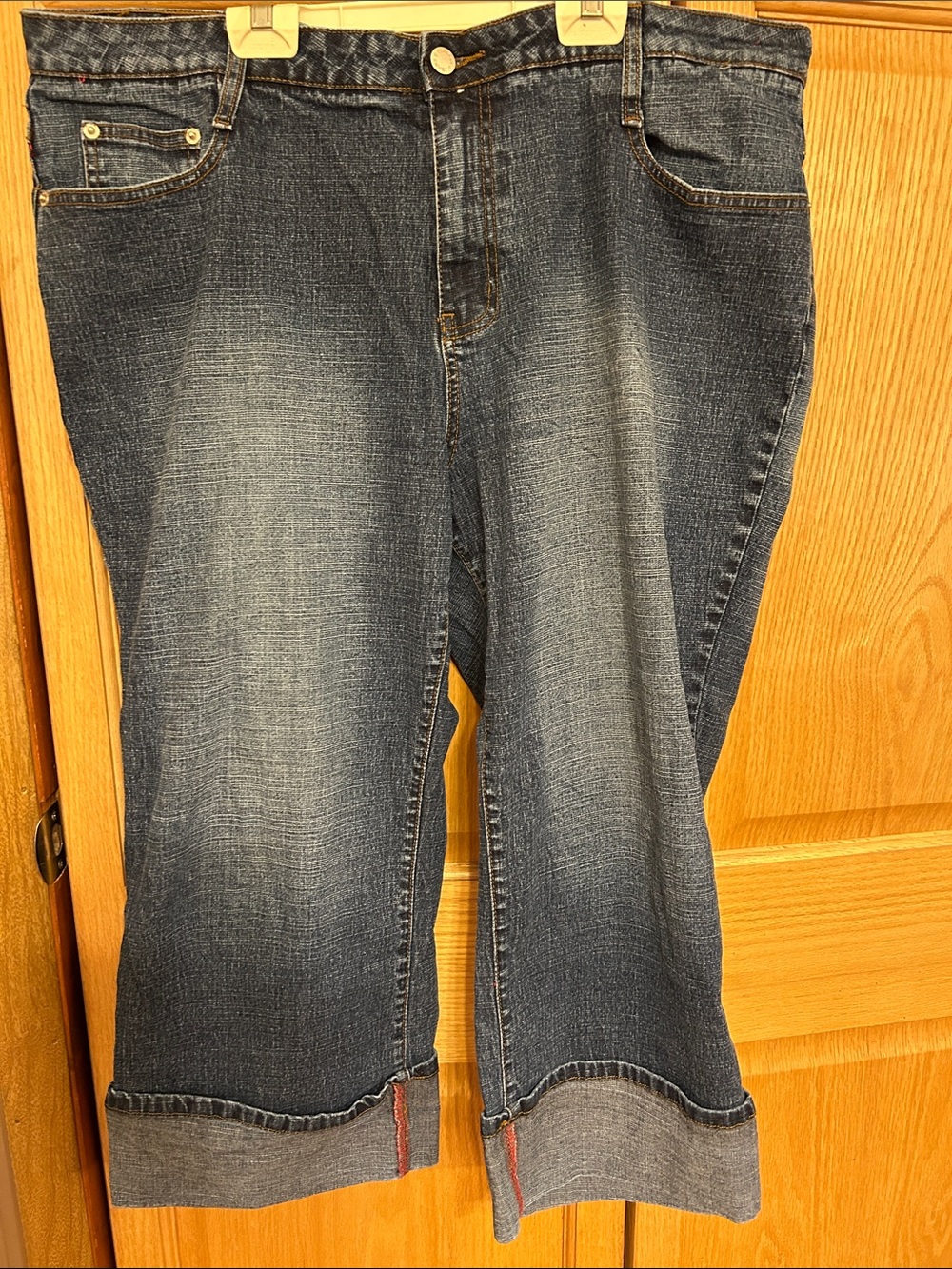 Zana Di Women's Blue Capri Jeans